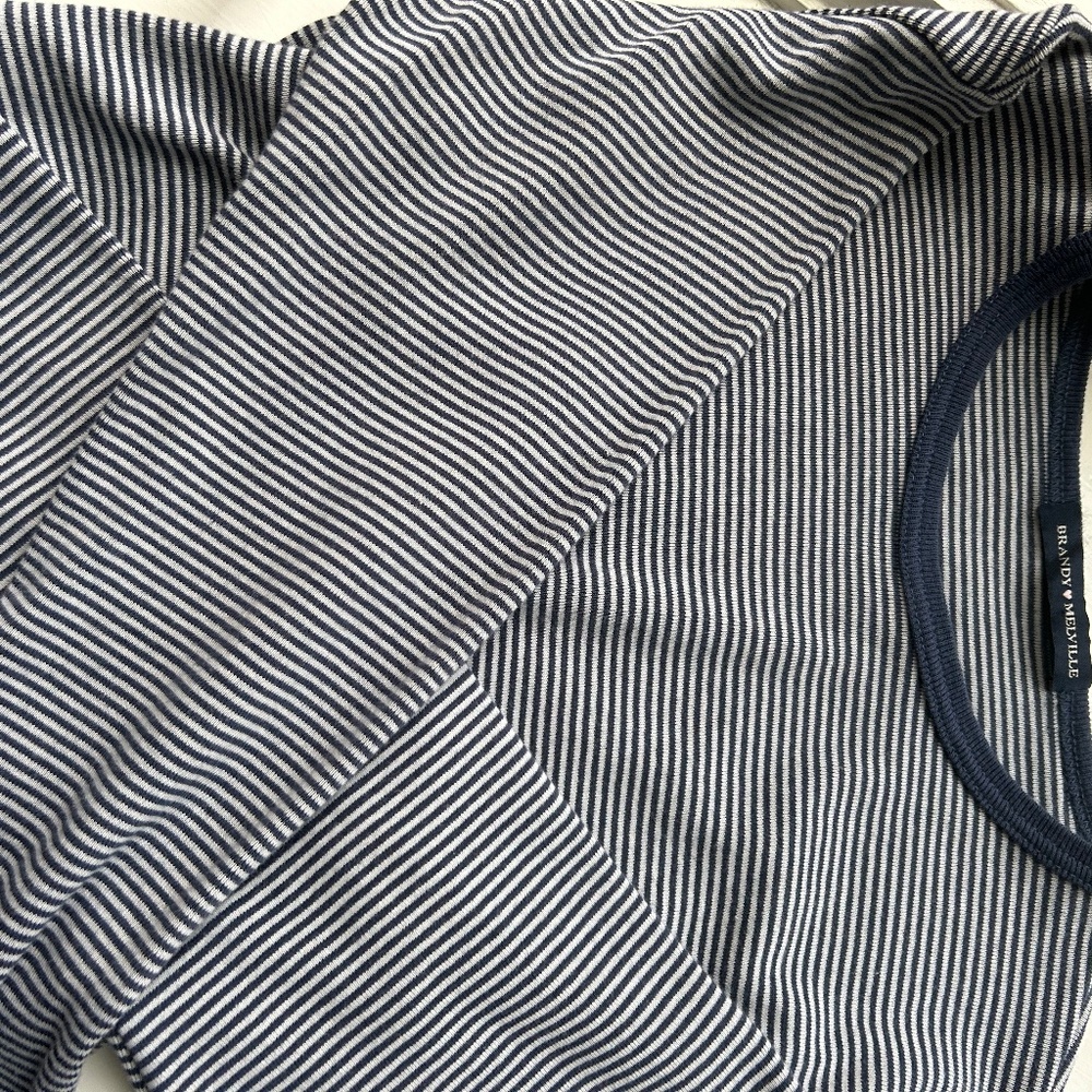 Brandy Melville-LEAH STRIPE TOP